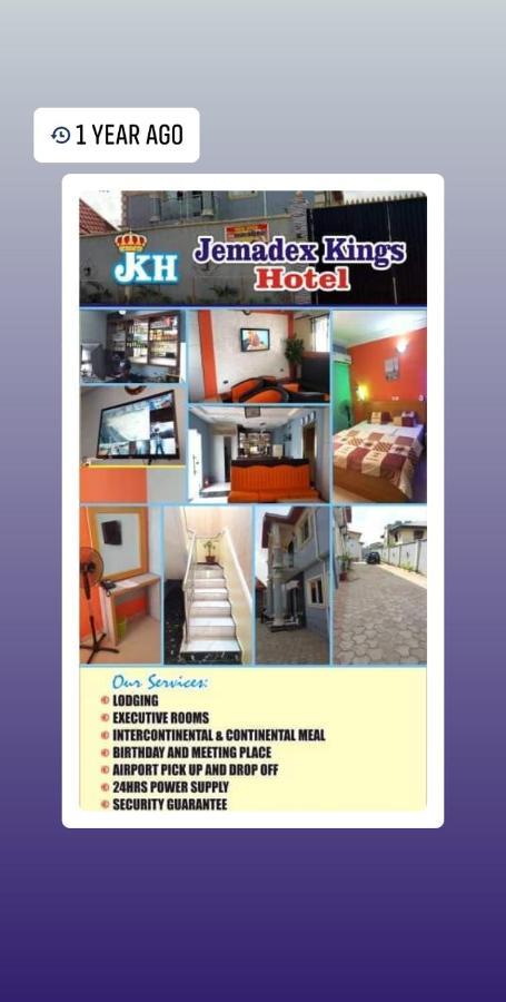 Jemadex Kings Hotel Ikorodu Buitenkant foto